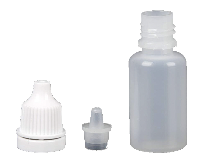Dropper Bottles, Caps and Paint Agitators
